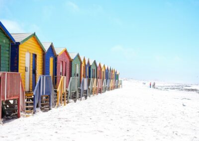 Muizenburg beach huts